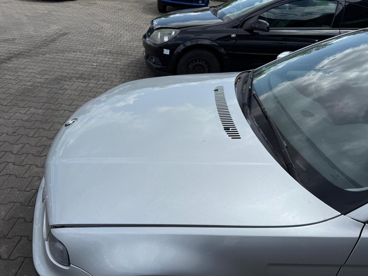 BMW E46 Compact original Motorhaube 354 Titansilber Metallic BJ03